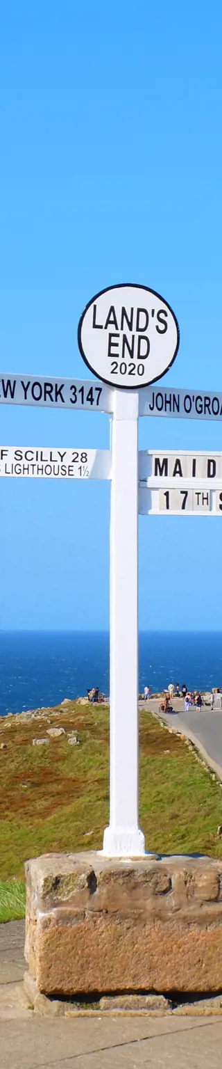 Besuche das westliche Ende von Grossbritannien